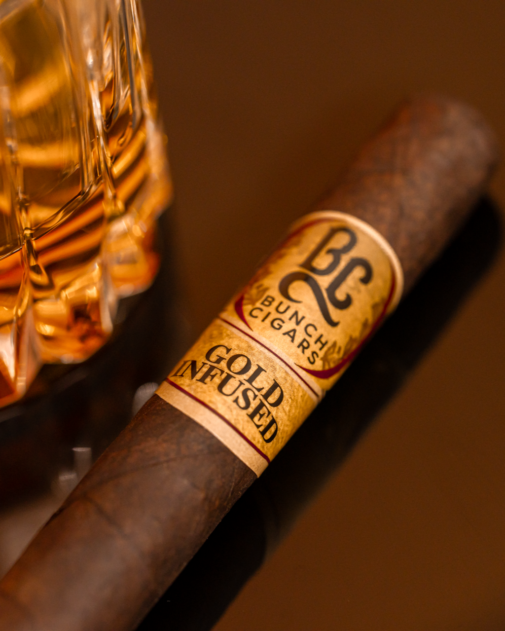 Bunch Cigars - Gold with Glass